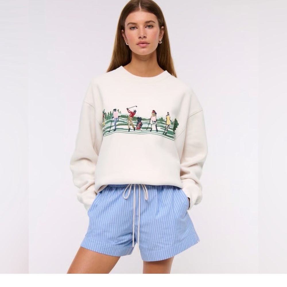 Abercrombie & Fitch Soft A&F Crewneck